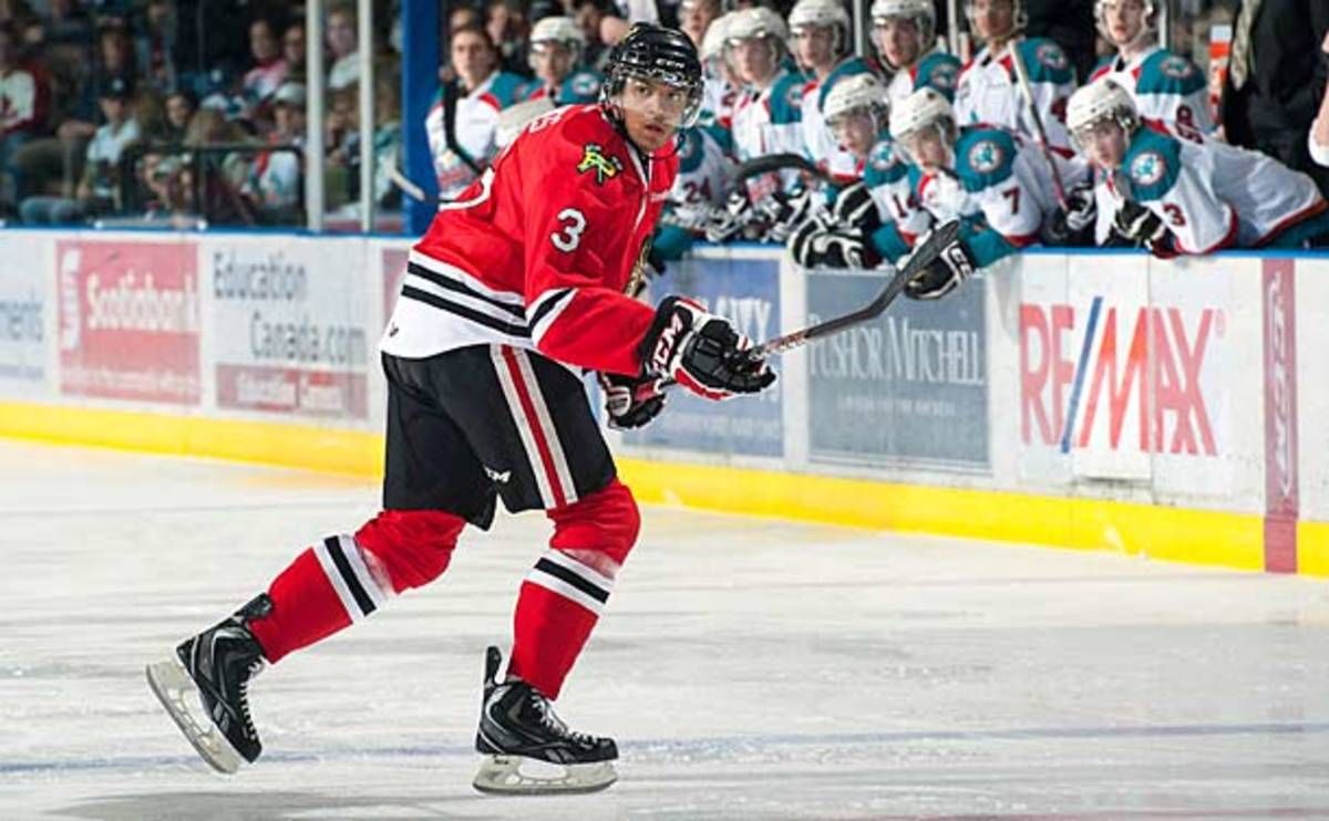 Seth Jones of the Portland Winterhawks