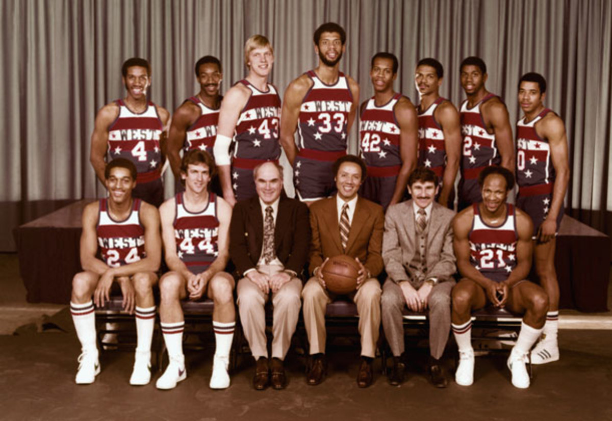 The 1980 Western Conference All-Stars. (Getty Images)