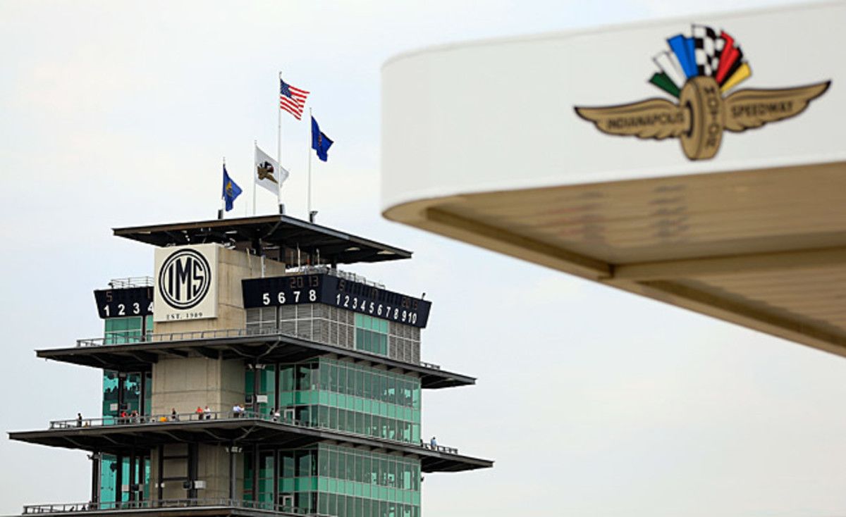 The famed Pagoda at Indianapolis Motor Speedway.