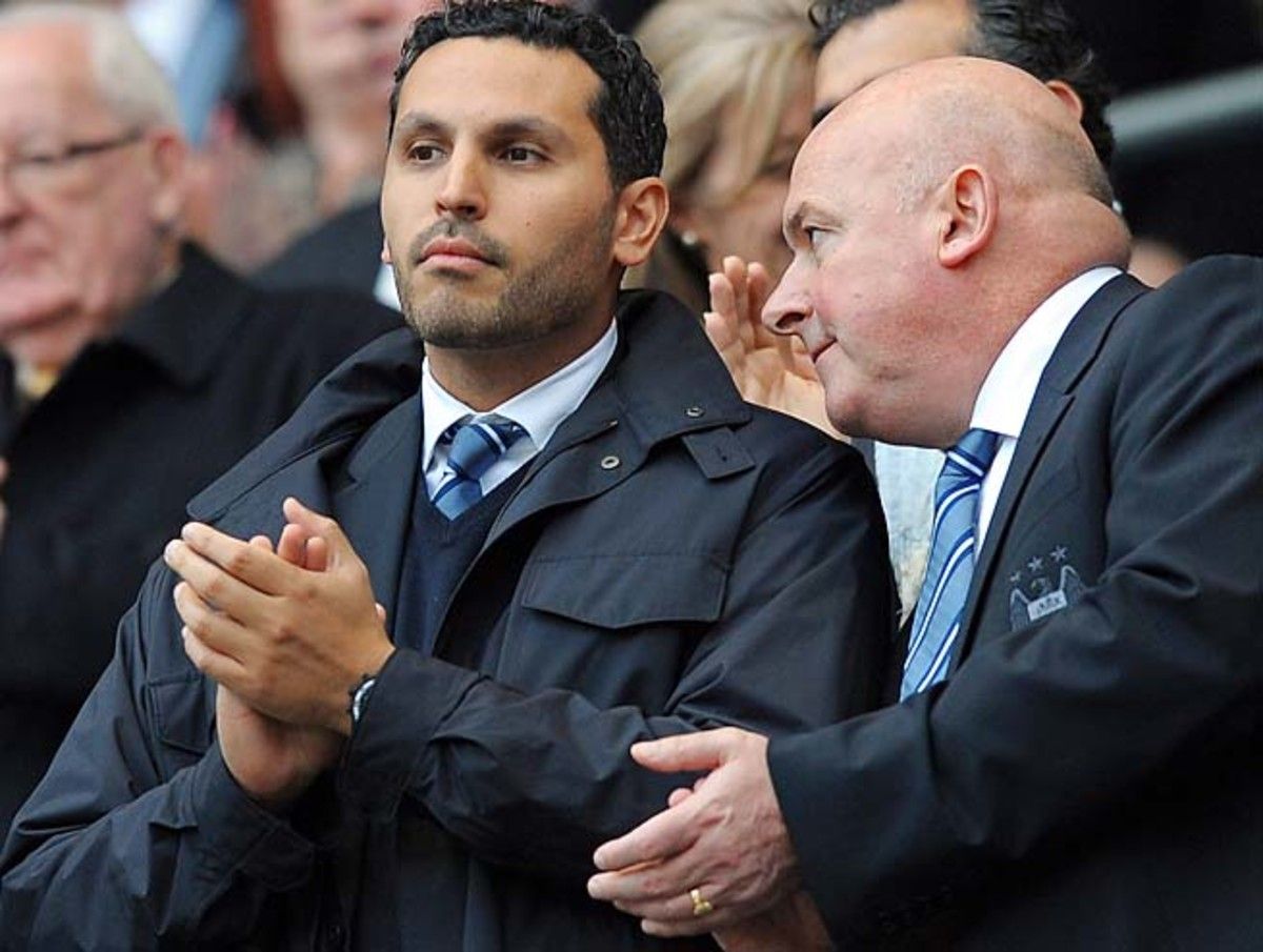 Sheikh Mansour (left) is the favorite to own MLS' second franchise in New York.