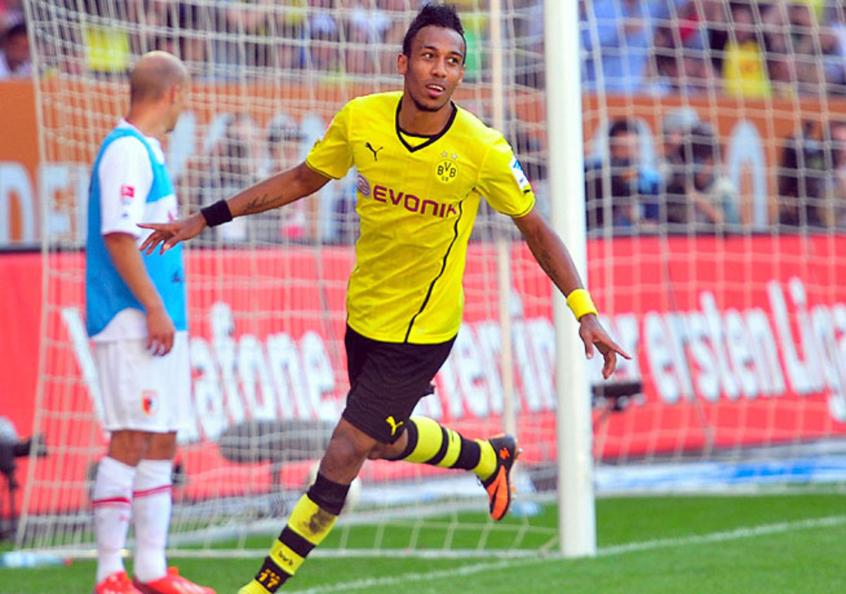 Dortmund victorious in opener as Aubameyang nets hat trick - Sports  Illustrated