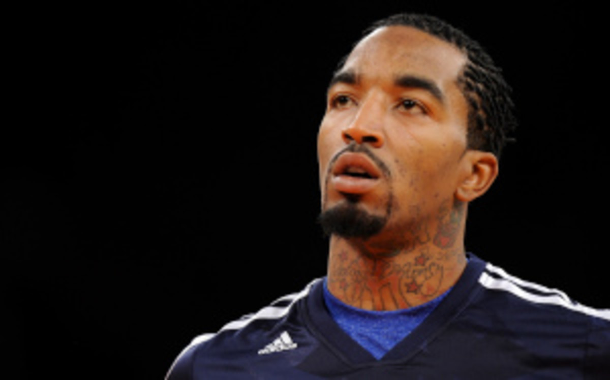 J.R. Smith will get only the second start of his career with New York on Tuesday night. (Maddie Meyer/Getty Images)