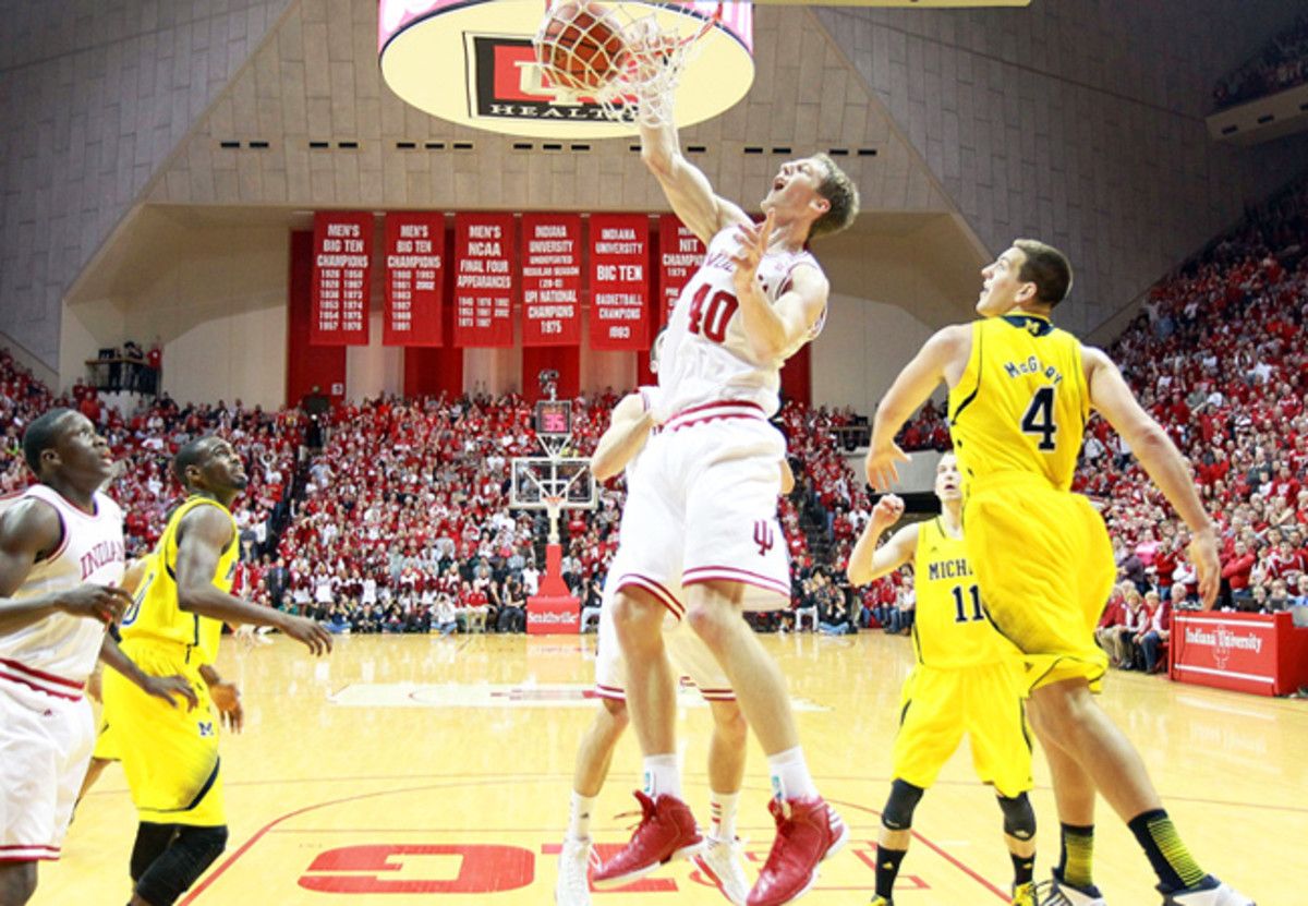 All five Indiana starters, including Cody Zeller (19 points), finished in double figures against Michigan.