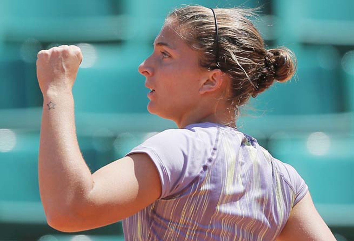 No. 5 Sara Errani is looking to do one better than last year, when she was runner-up.