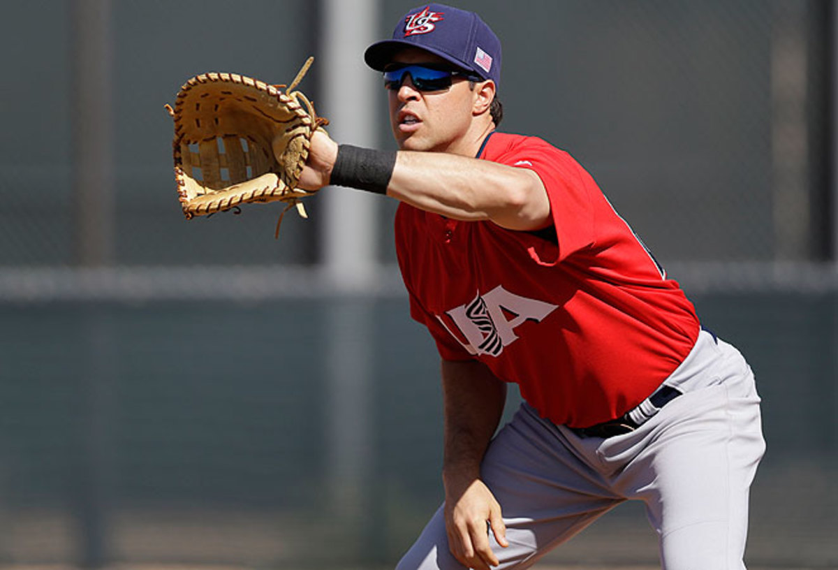 Mark Teixeira injured his wrist while playing for the United States team at the World Baseball Classic.