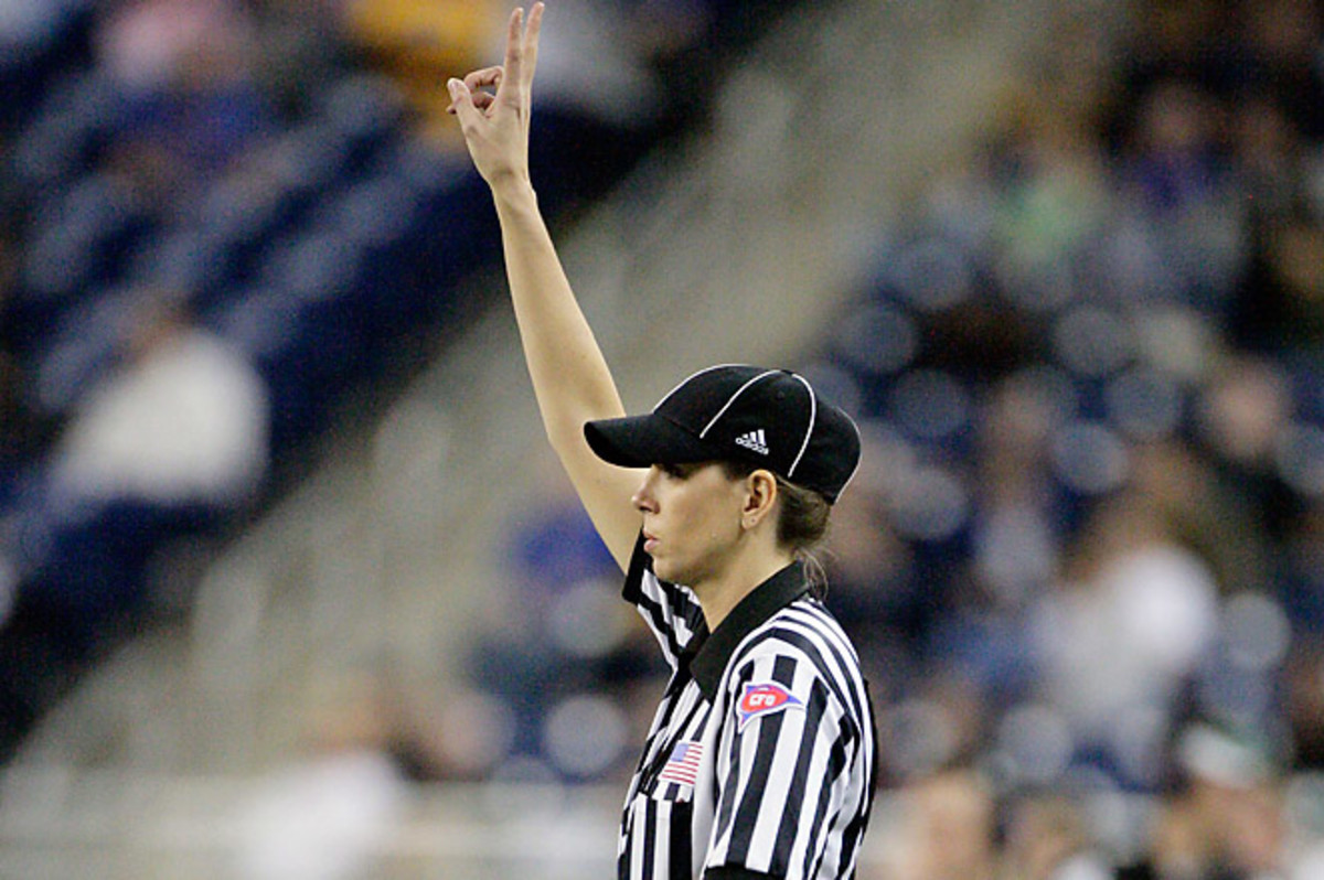 Sarah Thomas could take on the role as a permanent official in the NFL as early as the 2014 season. 