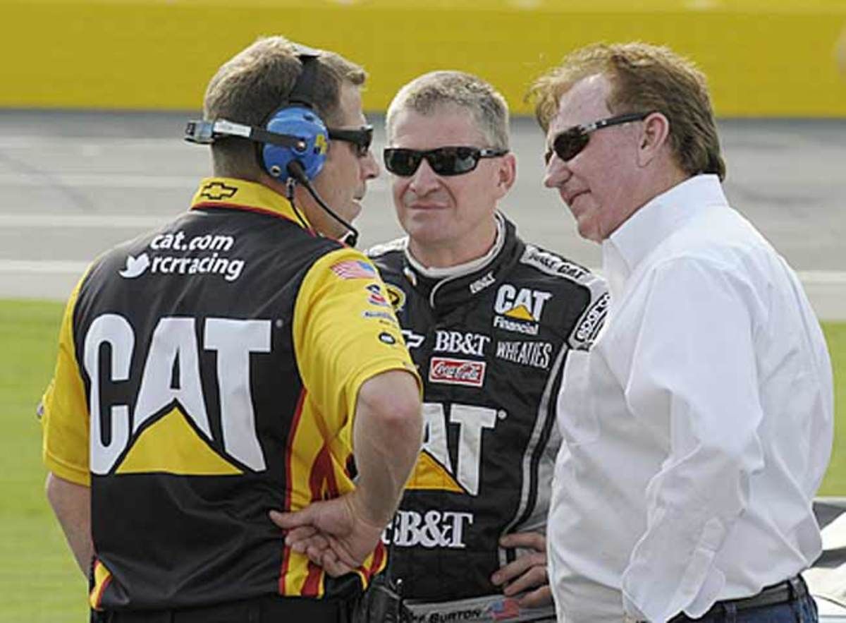 Owner Richard Childress (right) has seen quite enough of Jeff Burton, who is winless since 2008.