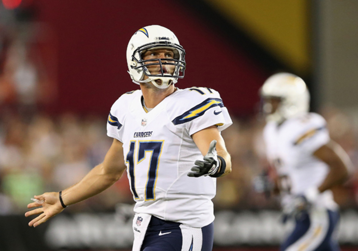 It's been a confusing couple of years for Philip Rivers. (Christian Petersen/Getty Images)