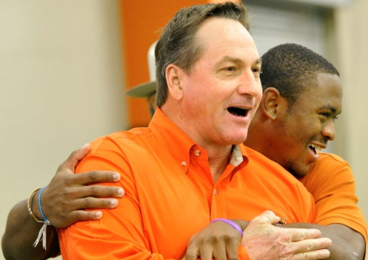 A parent has accused Aledo coach Tim Buchanan of bullying after a 91-0 rout. (Getty Images)