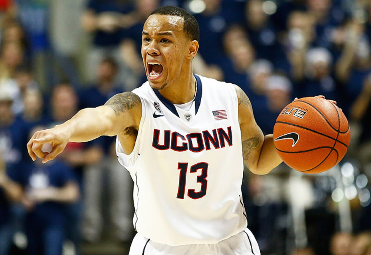 In addition to shooting 50 percent from the floor, Napier is leading the Huskies in rebounding.