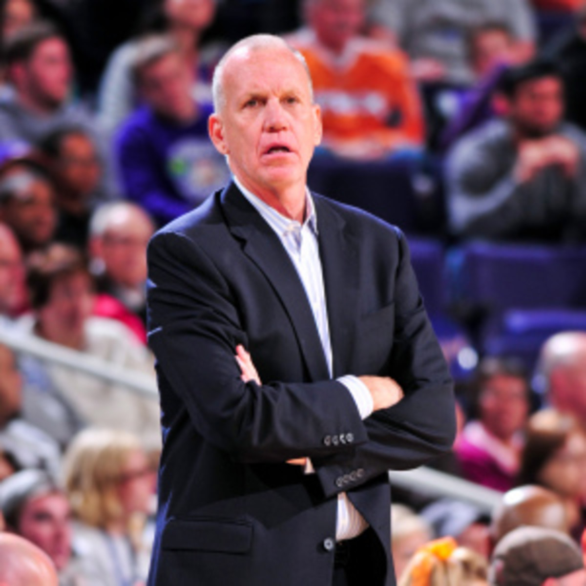 Doug Collins will not return as coach of the Sixers next season. (Barry Gossage/Getty Images)