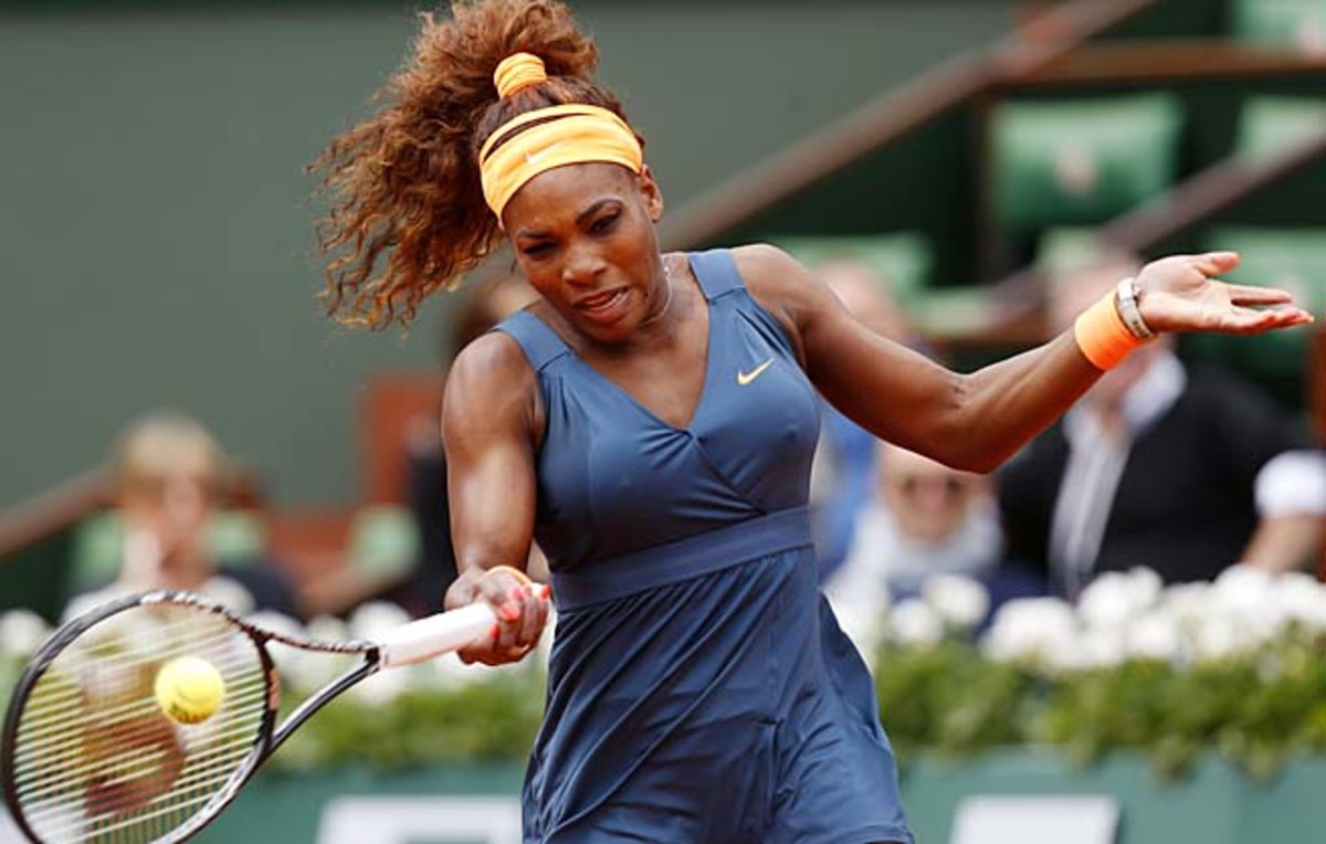 Serena Williams is trying to win her second French Open and first since 2002.