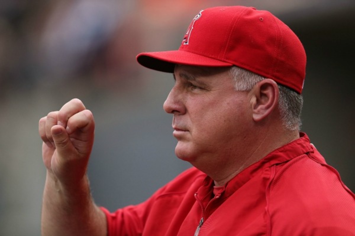 Mike Scioscia managed the 2003 American League All-Star team. (Leon Halip/Getty Images)
