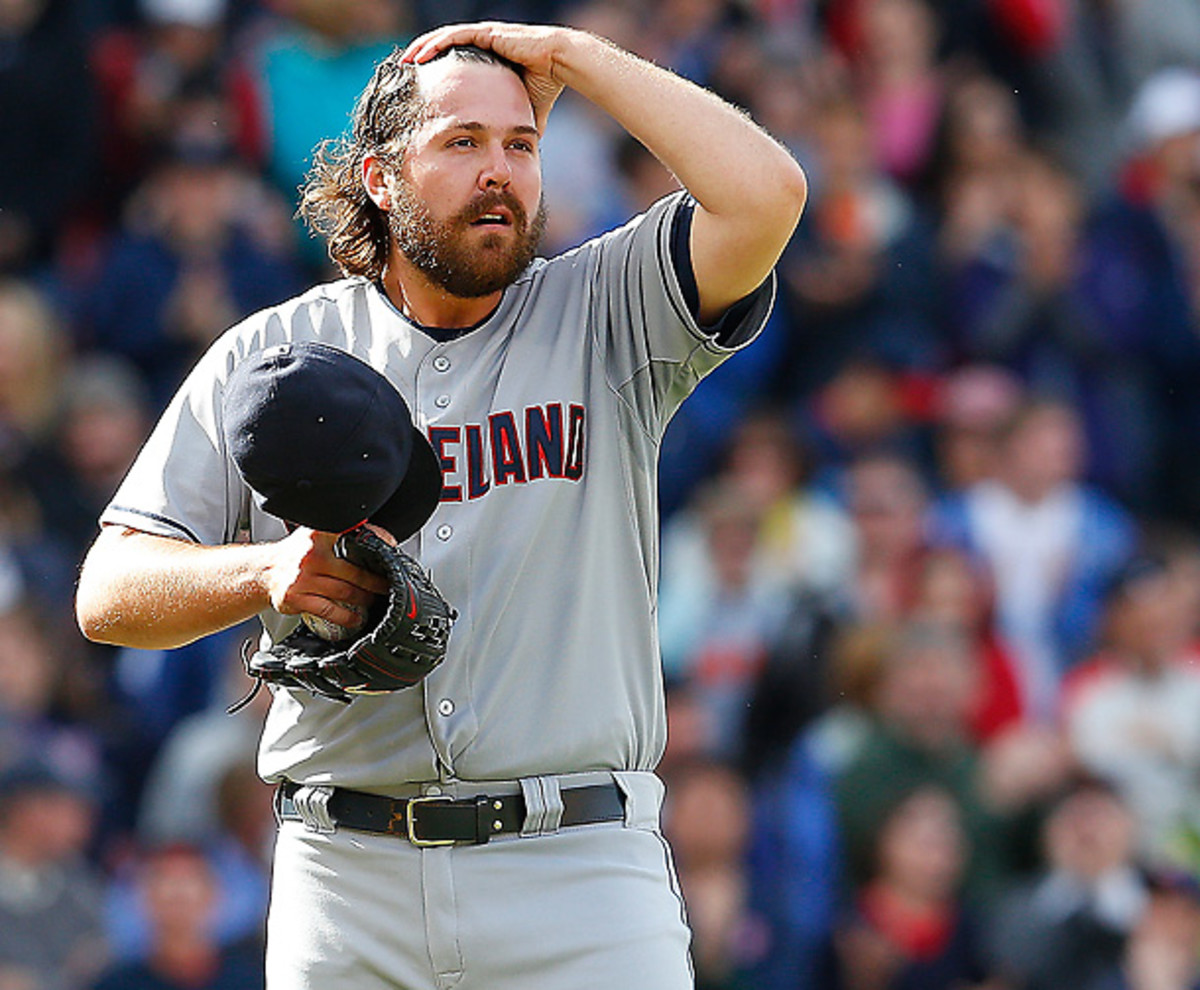 Chris Perez was probably pretty exasperated when the Feds came knocking with drug sniffing dogs. [Jim Rogash/Getty Images]
