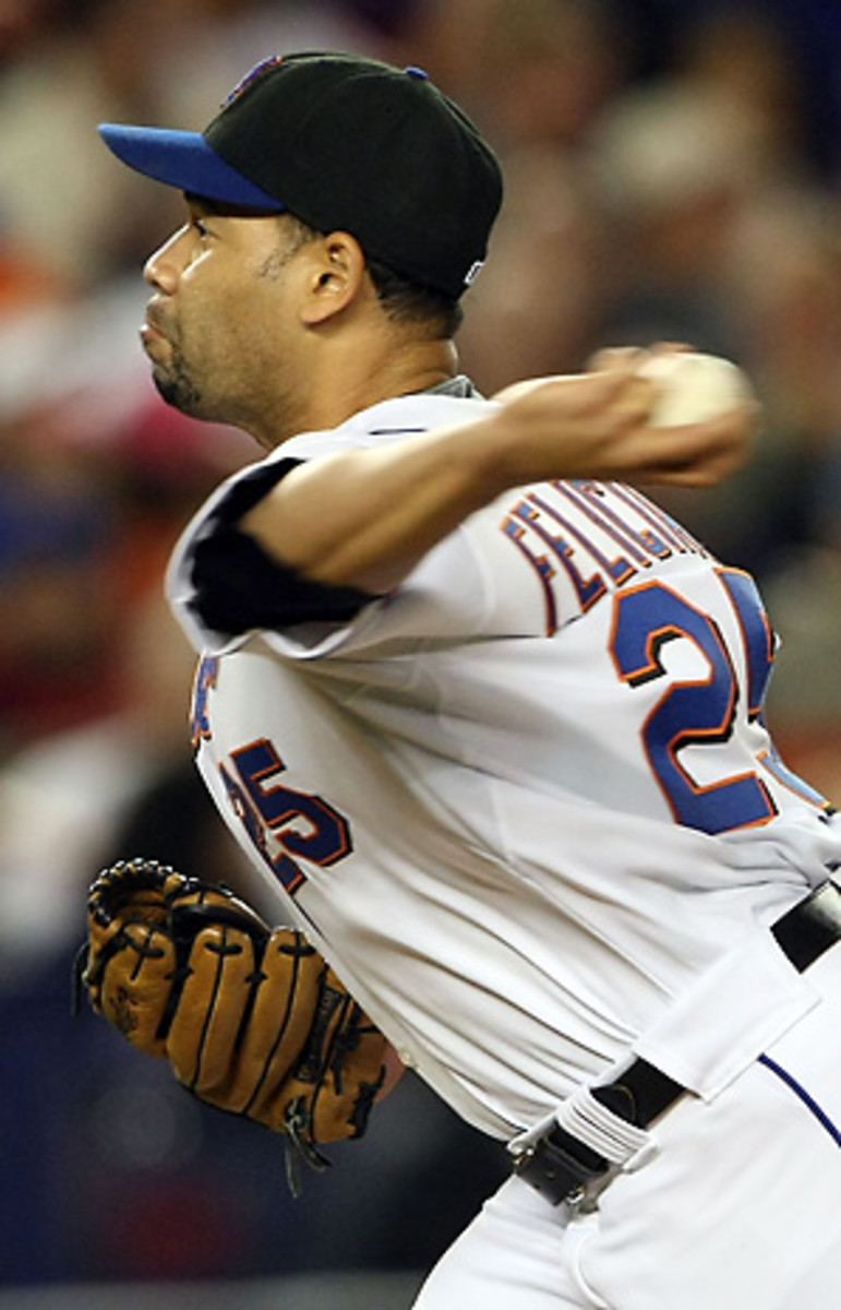 Left-handed reliever Pedro Feliciano has struggled the past two seasons with arm injuries. Feliciano was under contract with the Yankees for the past two seasons, but never pitched a game in the Bronx.