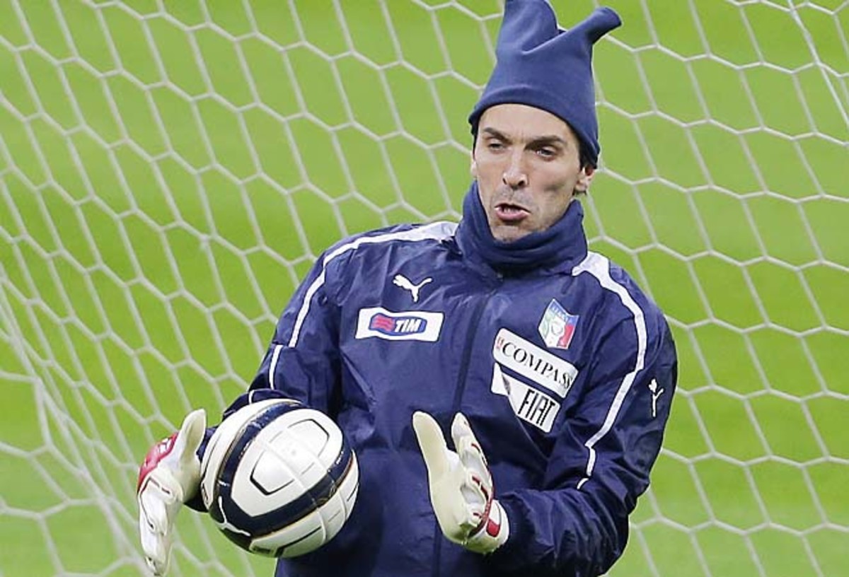 Gianluigi Buffon has made more than 300 appearances with Juventus since 2001.