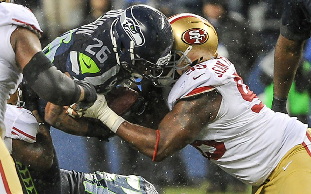 Ricky Jean-Francois was an underrated but valuable player in the 49ers front seven. (Icon SMI)