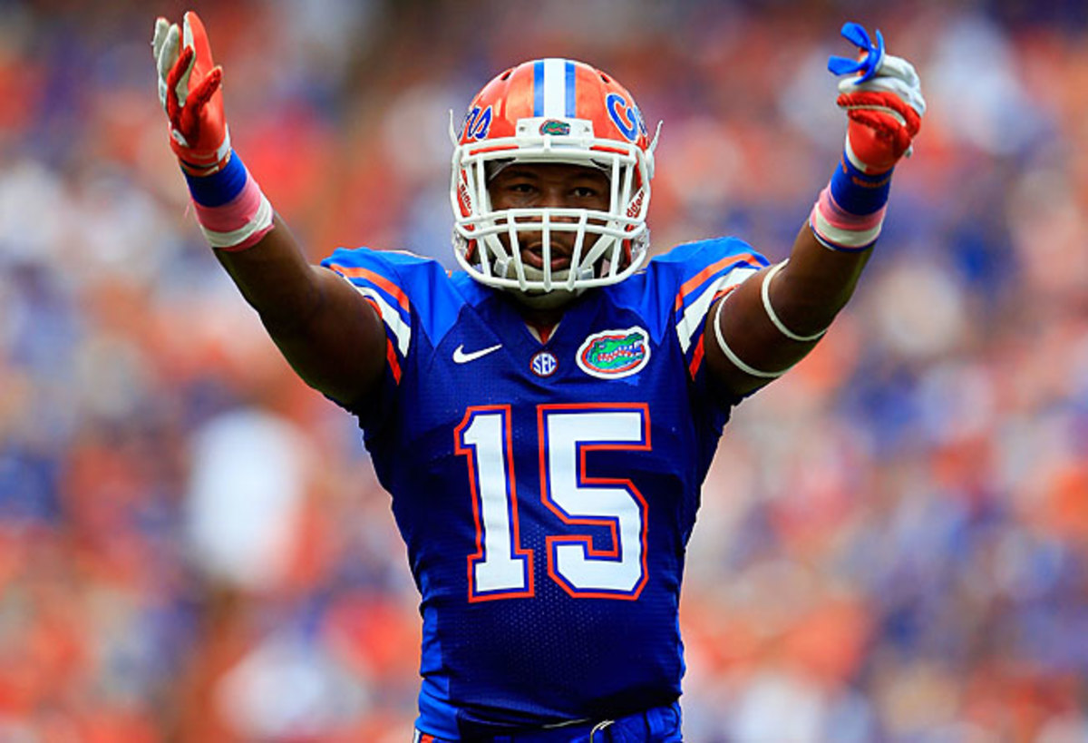 A standout cornerback, Florida's Loucheiz Purifoy could also see playing time at wide receiver in 2013.