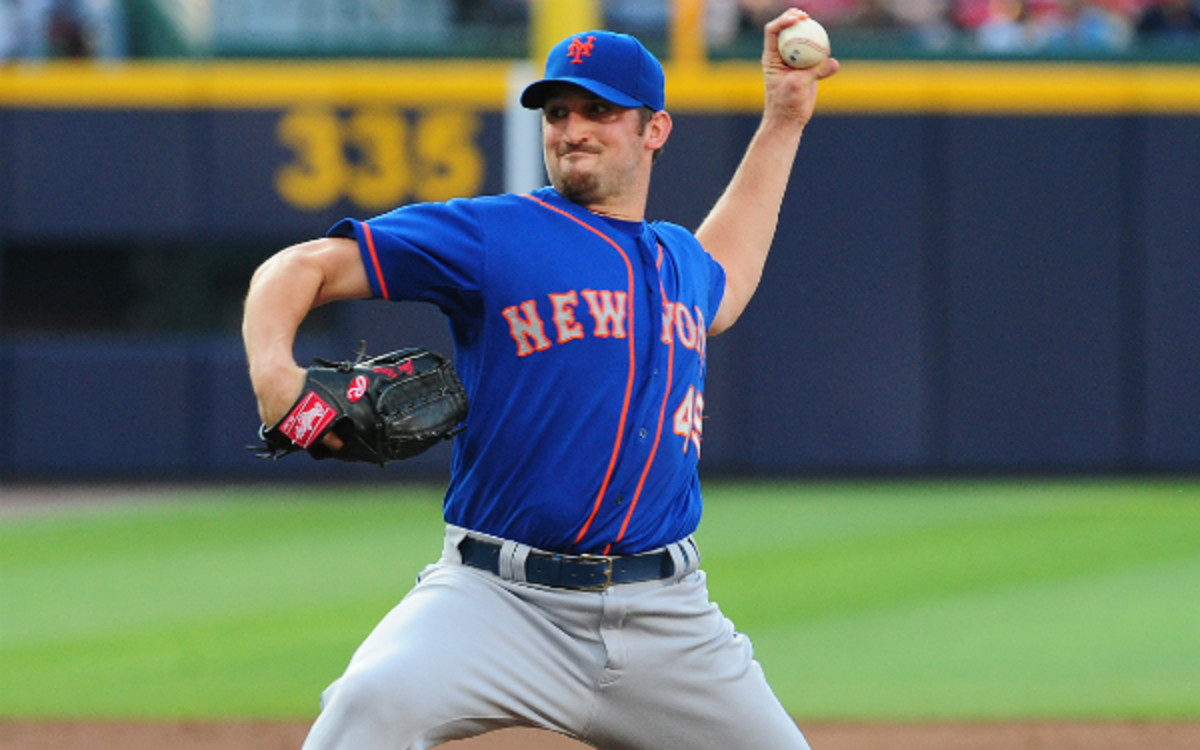 Mets starter Jon Niese left Thursday's start with a shoulder injury. (Scott Cunningham/Getty Images)