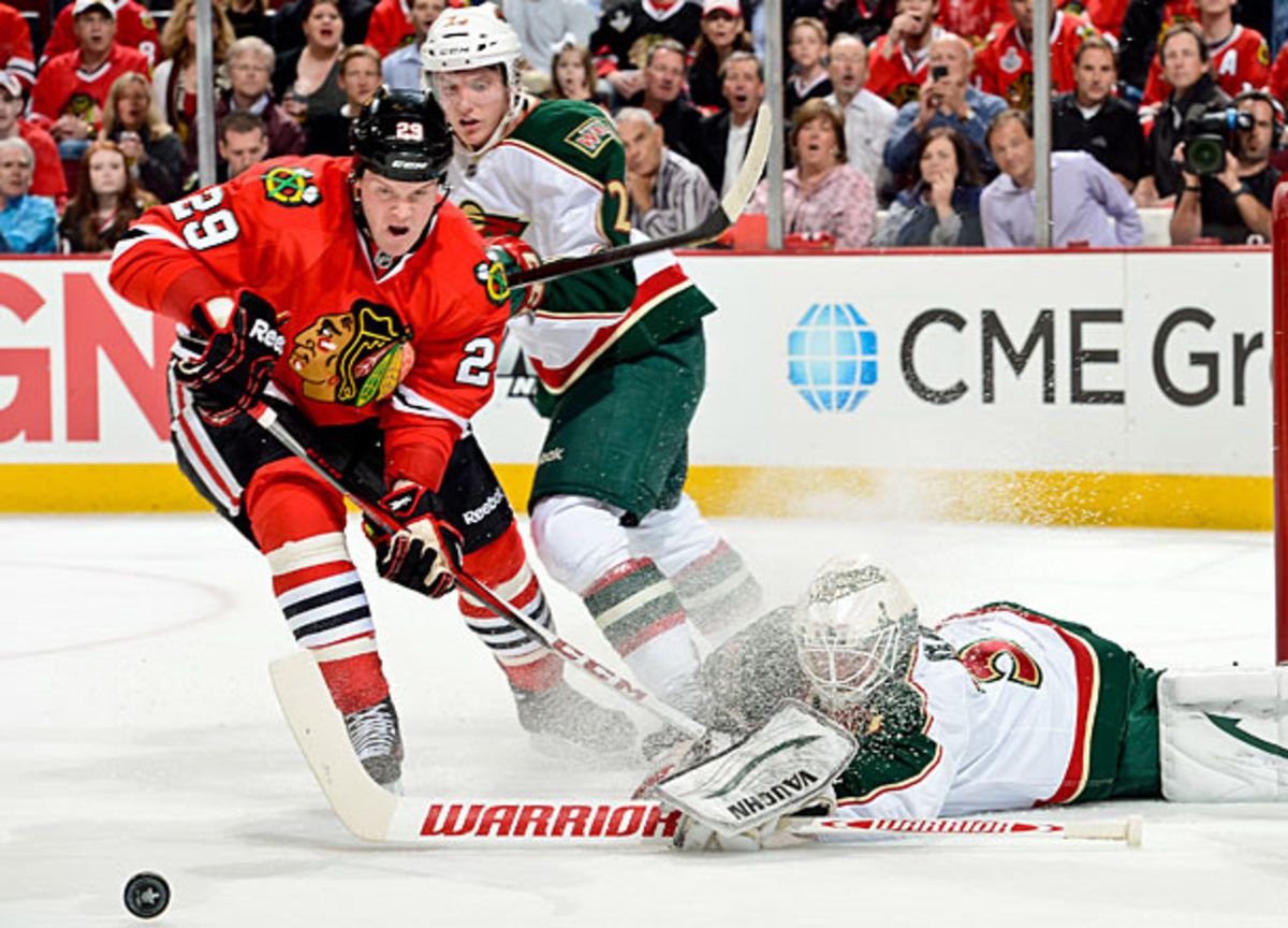 Bryan Bickell of the Chicago Blackhawks