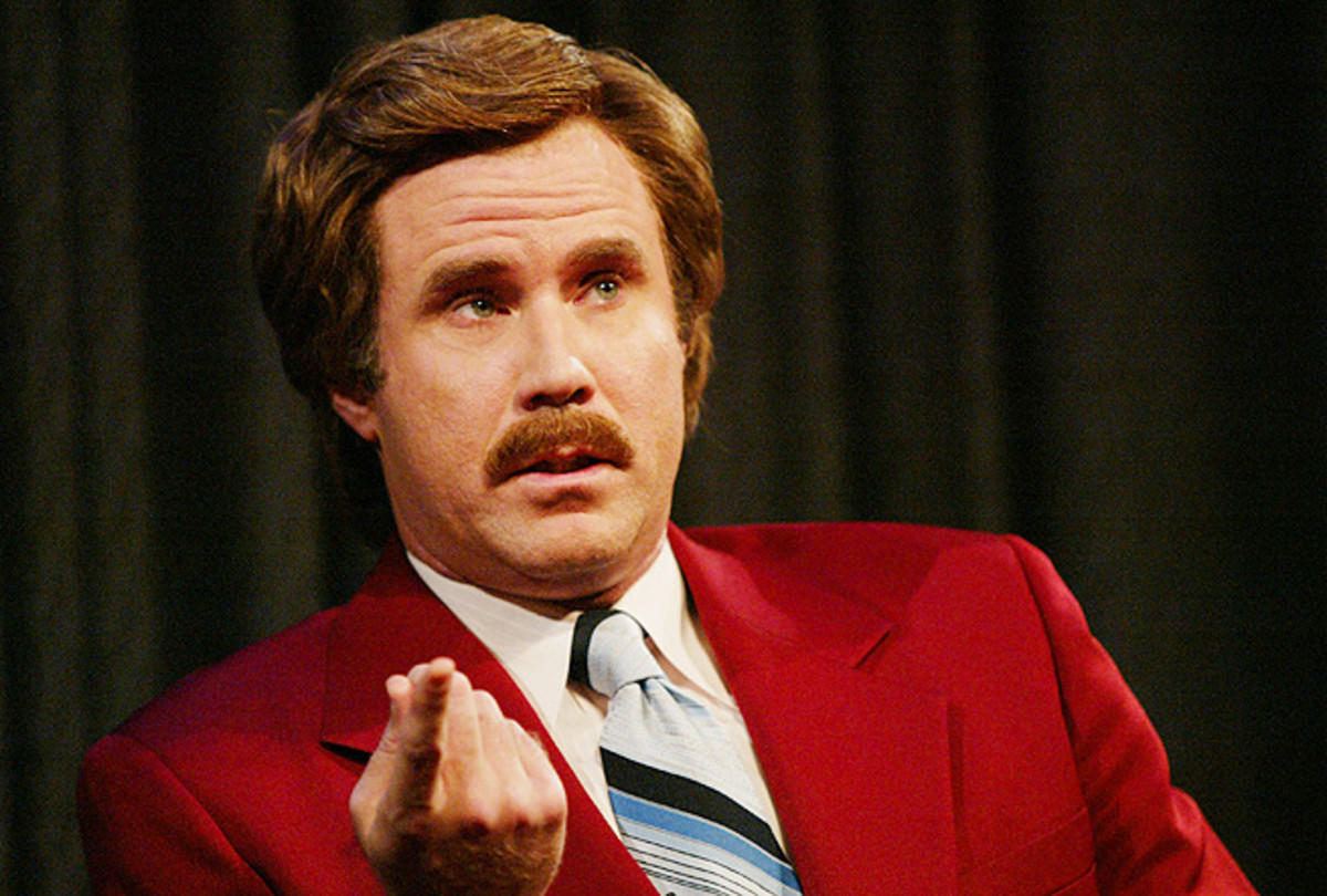 I'm Ron Burgundy? Will Ferrell would be an intuitive choice to be a future SportsCenter celebrity host. 