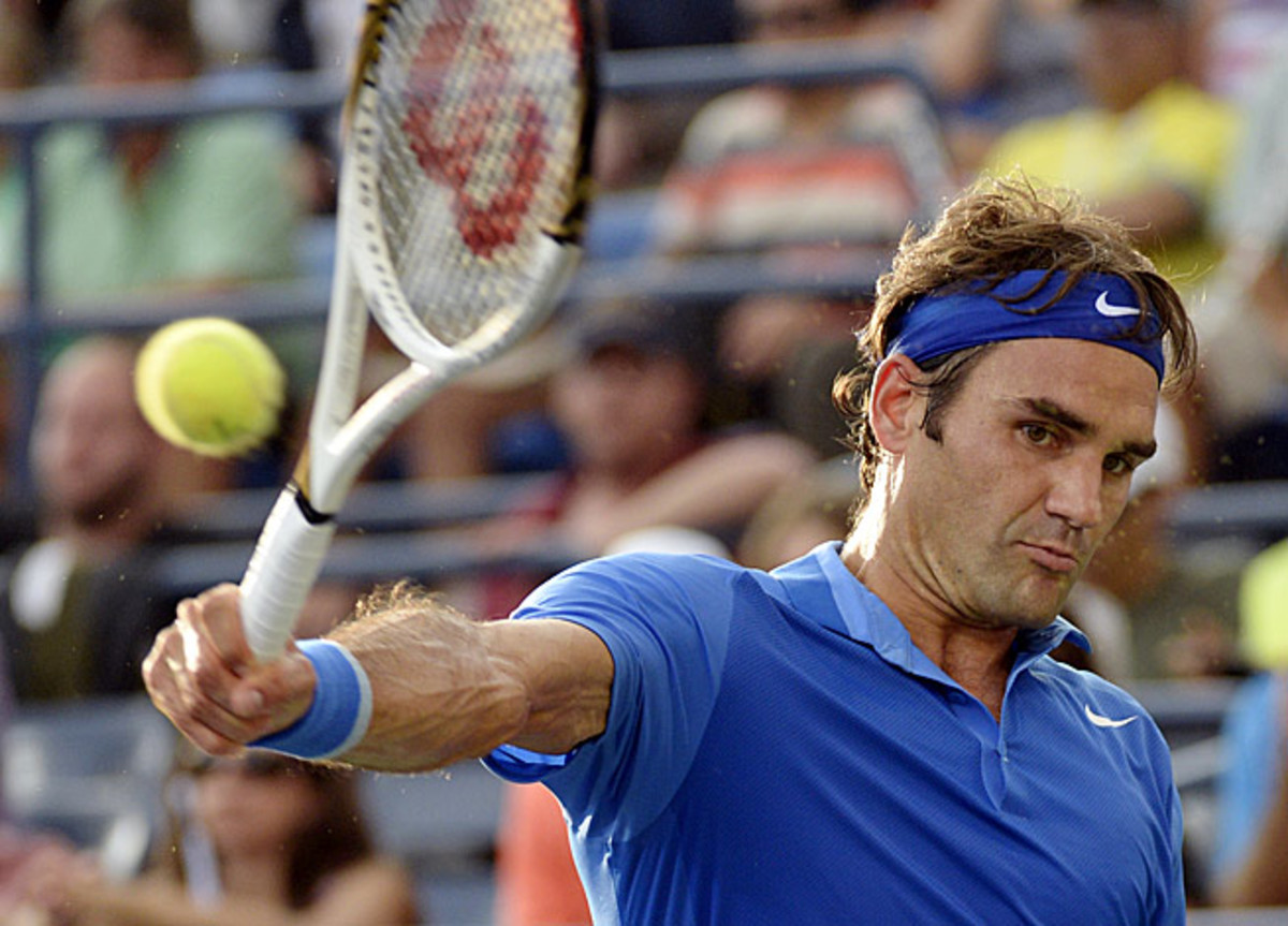 Five-time U.S. Open champ Roger Federer lost to Tommy Robredo for the first time in 11 meetings.