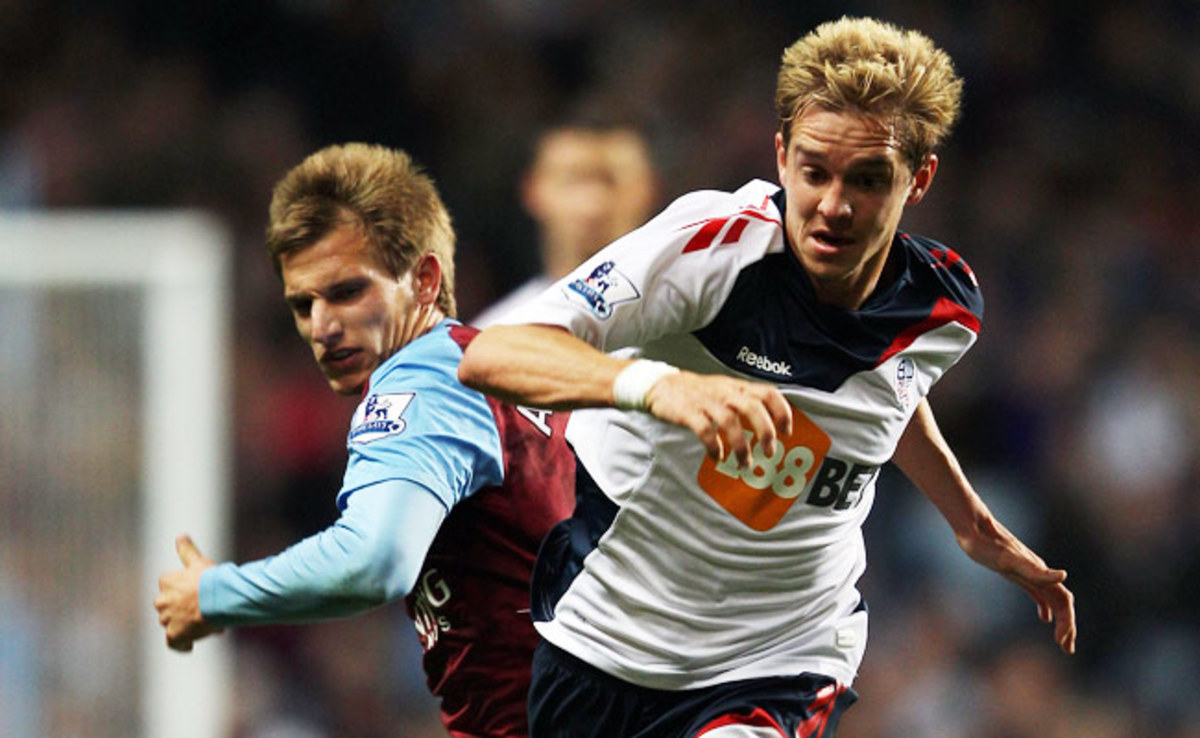 Stuart Holden had last played in a Mar. 2011 match against Aston Villa.