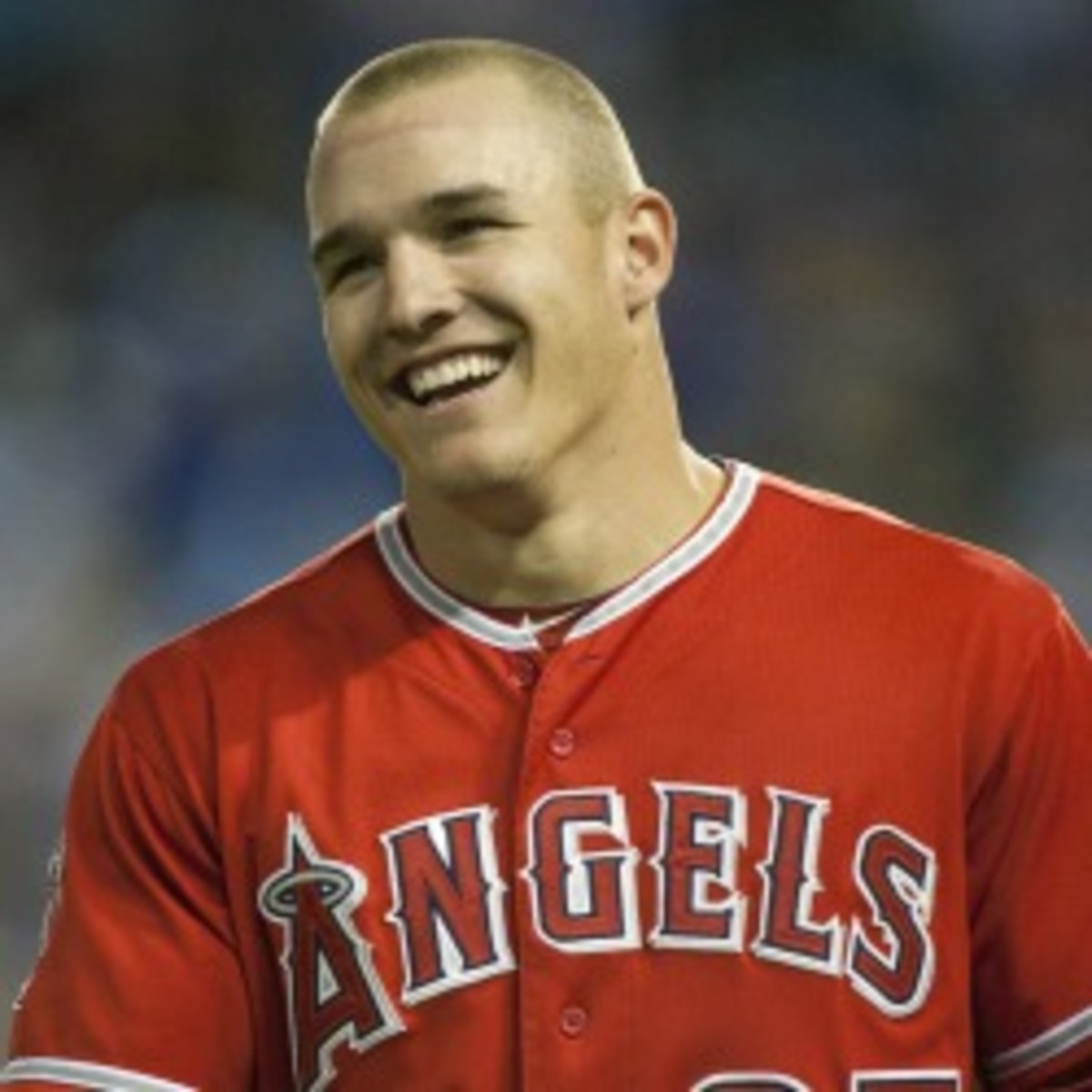 Angels outfielder Mike Trout reportedly told the WBC committee he did not want to participate before they asked him. (Tim Umphrey/Getty ImageS)