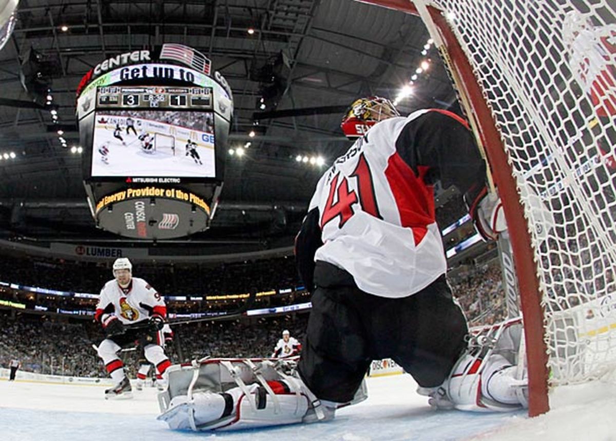 Ottawa Senators goalie Craig Anderson