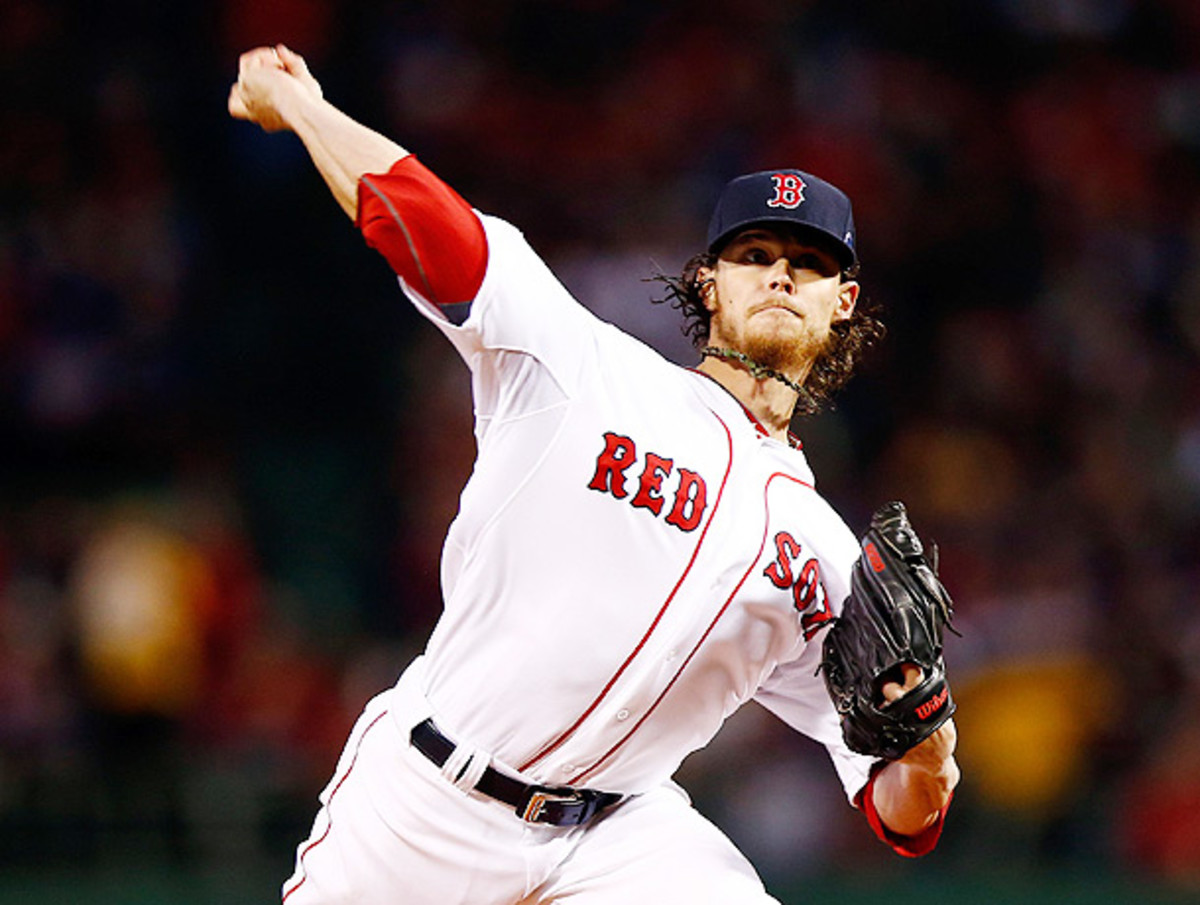 The Red Sox turn to Clay Buchholz with the hope of closing out the ALCS against Detroit. (Jared Wickerham/Getty Images)