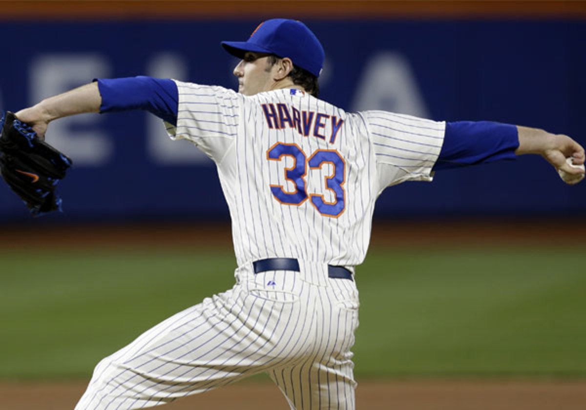 Mets' Matt Harvey perfect into seventh, strikes out 12