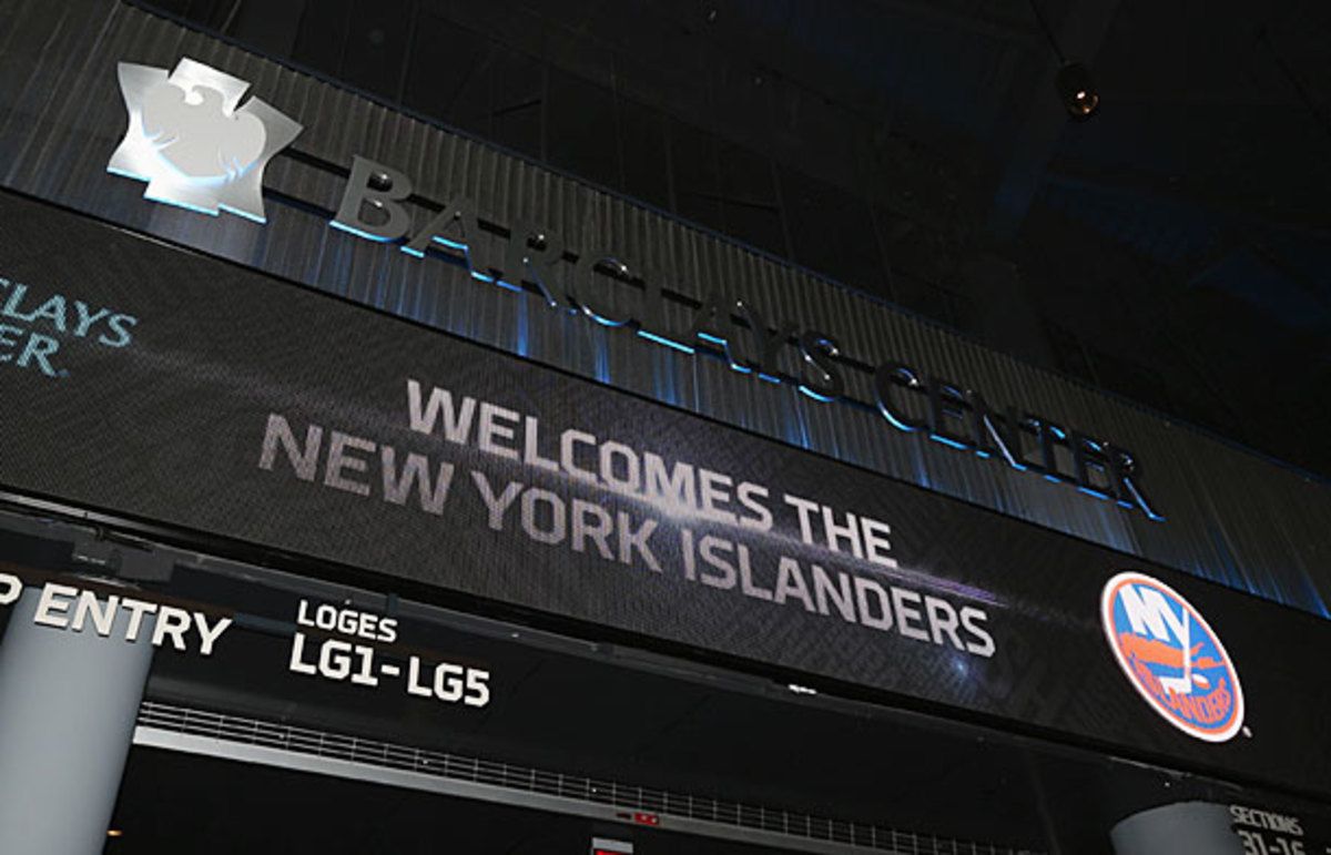 Barclays Center in Brooklyn, NY, the future home of the New York Islanders