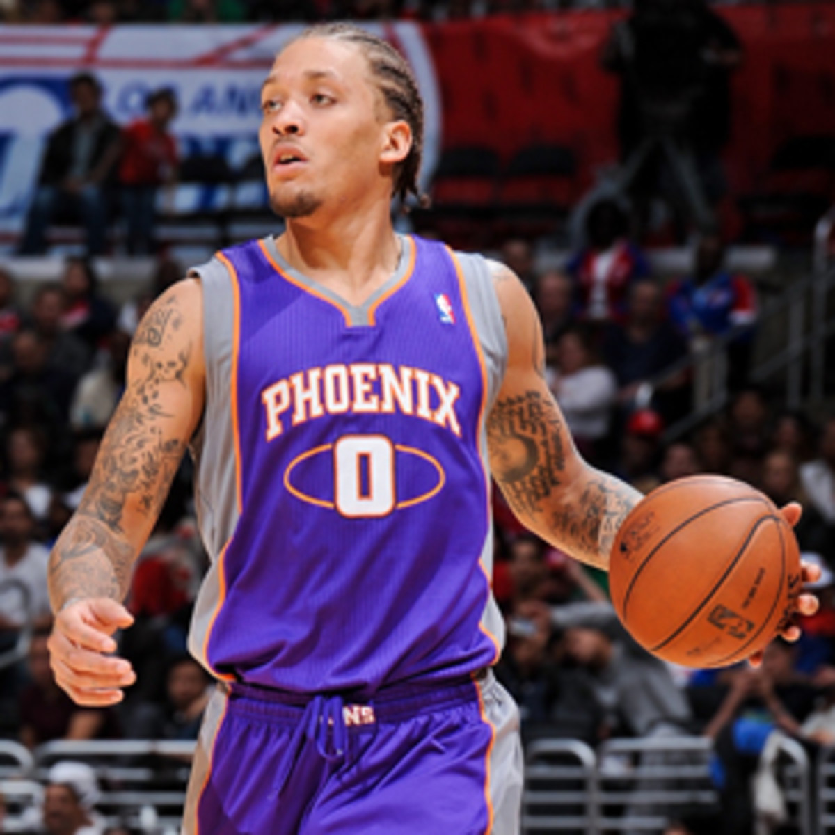 Michael Beasley has had a history off off-court issues in his five NBA seasons.(Andrew D. Bernstein/NBAE via Getty Images)