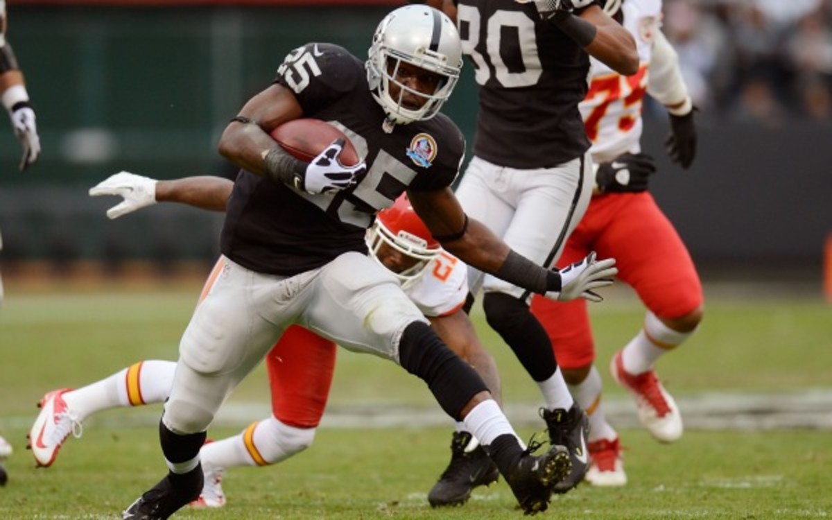 Jets running back Mike Goodson was arrested on drugs and weapons charges. (Thearon W. Henderson/Getty Images)