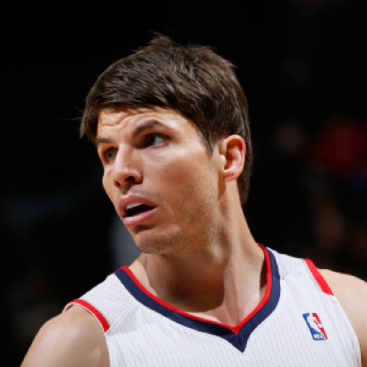 Kyle Korver will be targeted by the Nuggets this summer. (Kevin C. Cox/Getty Images)