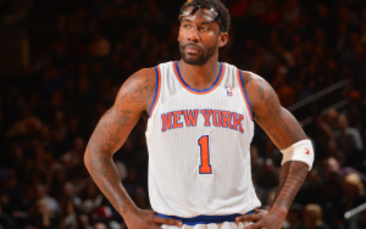 Hall of Famer Charles Barkley said Knicks forward Amar'e Stoudemire is in "serious trouble." (Jesse D. Garrabrant/Getty Images)