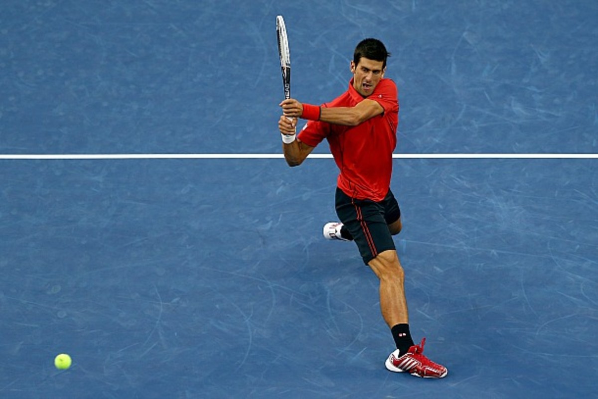 This is Djokovic's 10th major final in the last 13 tournaments. (Elsa/Getty Images)