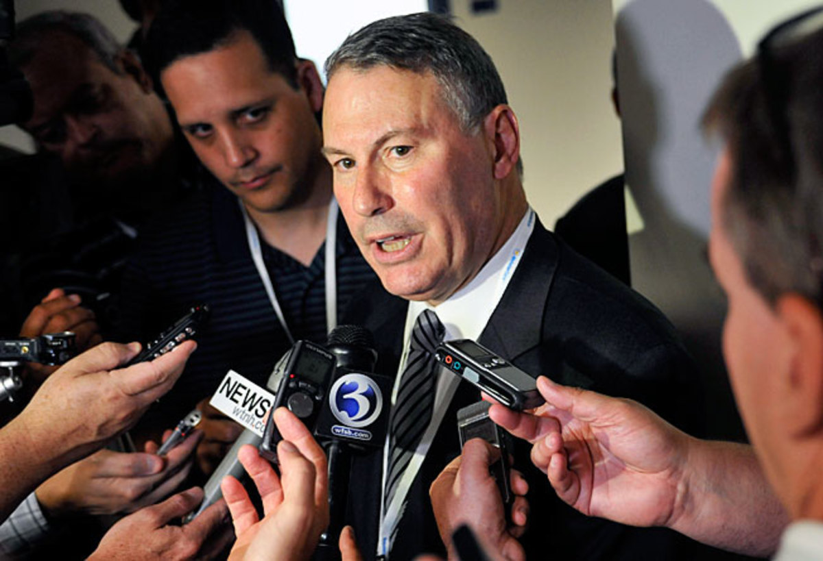 Mike Aresco hopes to strengthen the American Athletic Conference's brand over the next several years.