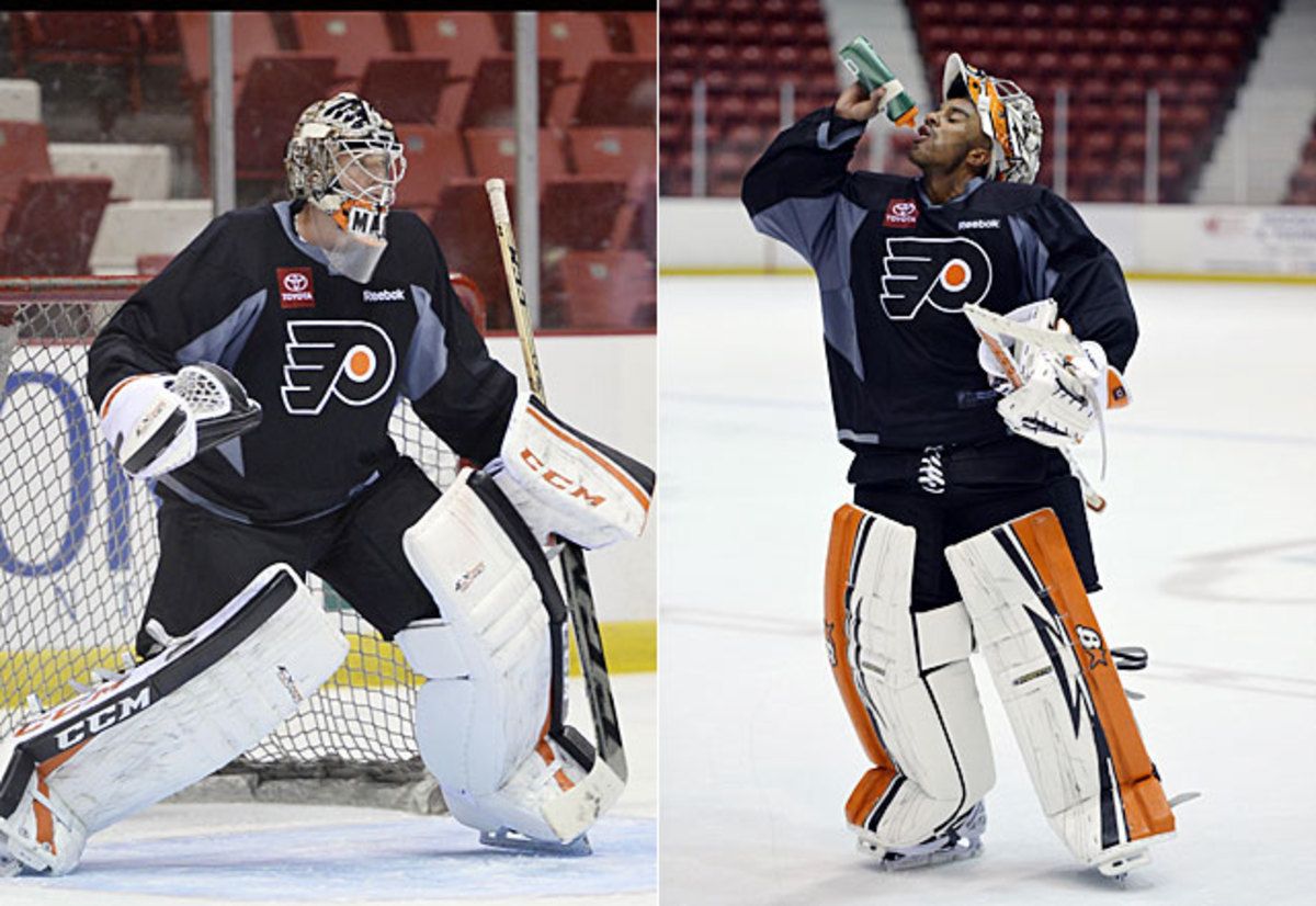 Steve Mason and Ray Emery