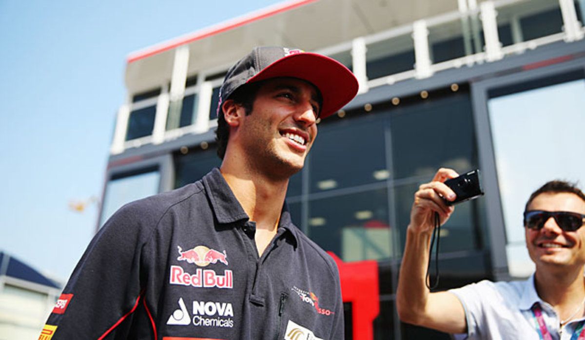 Much will be expected of Daniel Ricciardo as a teammate of three-time F1 champ Sebastian Vettel.