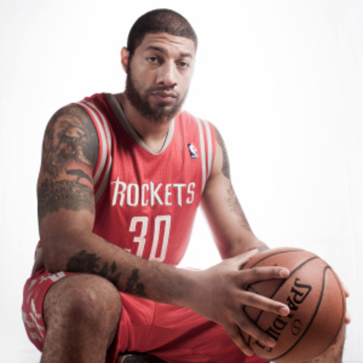 Royce White is headed back to Houston, but not necessarily to play for the Rockets. (Nick Laham/Getty Images)