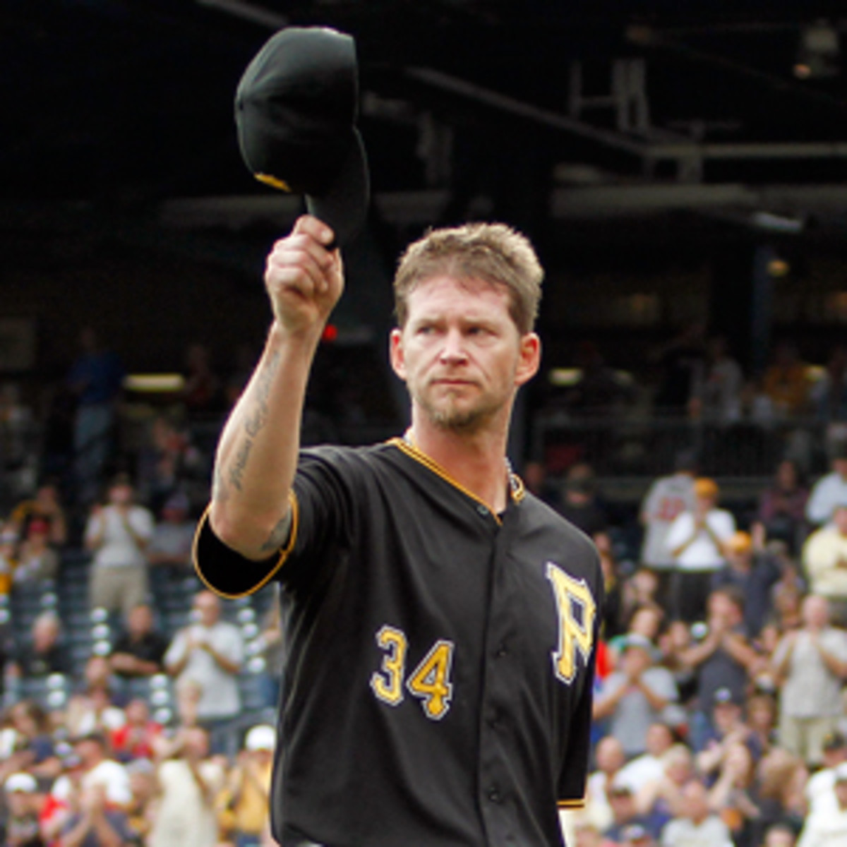 A.J. Burnett is entering the last year of a 5-year, ?? million contract. (Justin K. Aller/Getty Images)