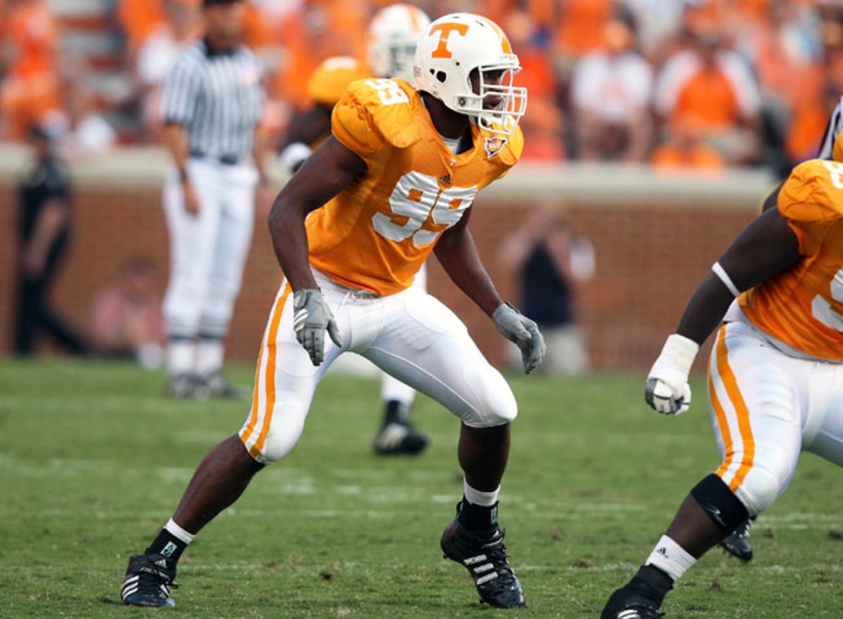 Former Tennessee defensive end Ben Martin (99) is among players suing the NCAA over concussions.