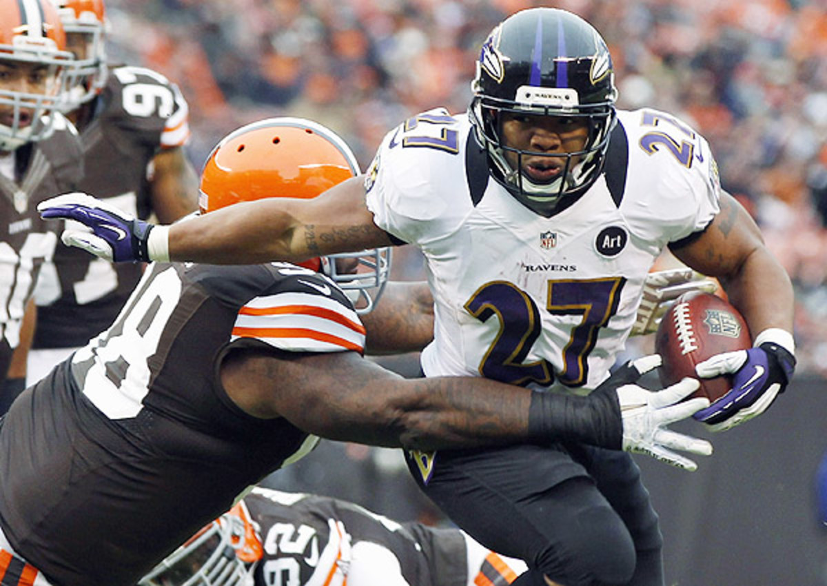 Ray Rice and the Ravens could be a solid bet in what should be a low-scoring affair with the Browns.