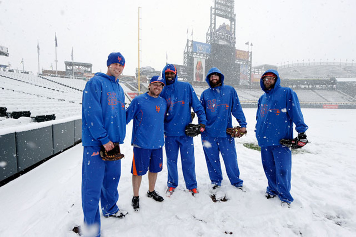 Baseball in the Snow Sports Illustrated