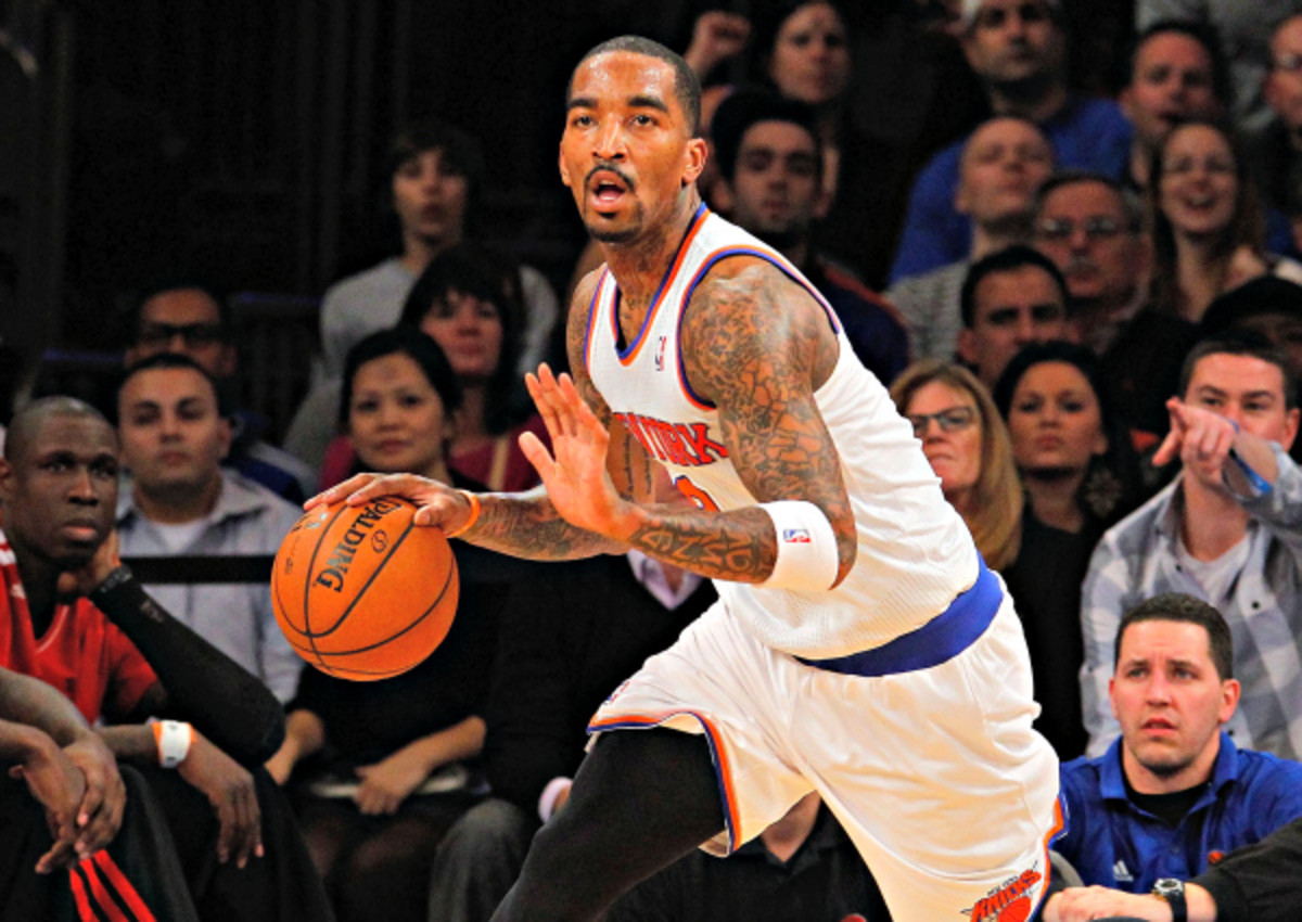 J.R. Smith has been an essential source of scoring for New York this season. (Jim McIsaac/Getty Images)