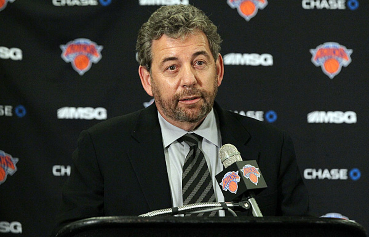 Report: Owner James Dolan expects Knicks to win NBA championship