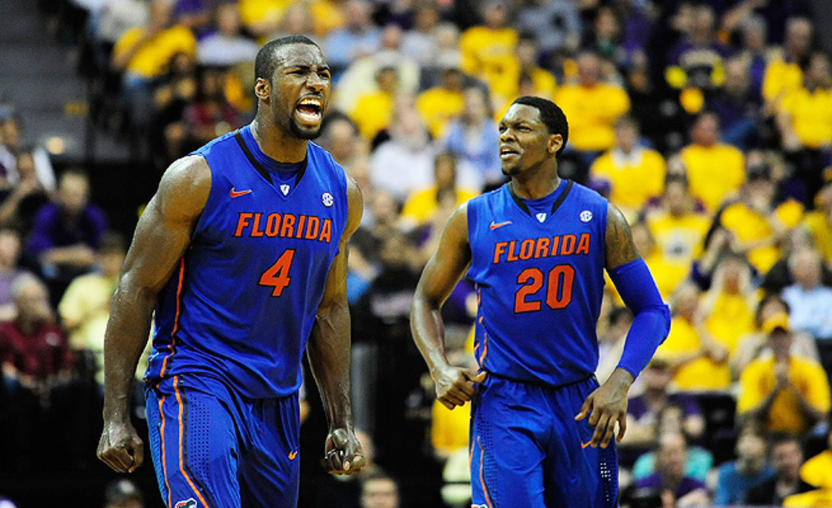 Patric Young (left) has been a staple of Florida's offense for four years. Michael Frazier (right) is hoping to make more of an impact in his sophomore year.