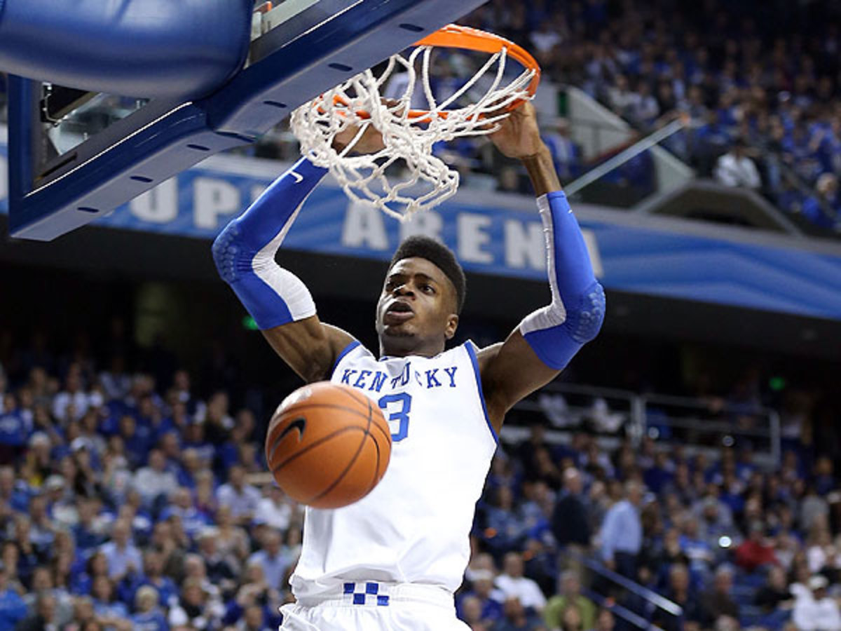 Kentucky's Nerlens Noel was sideline with a torn ACL earlier this year. (Andy Lyons/Getty Images)