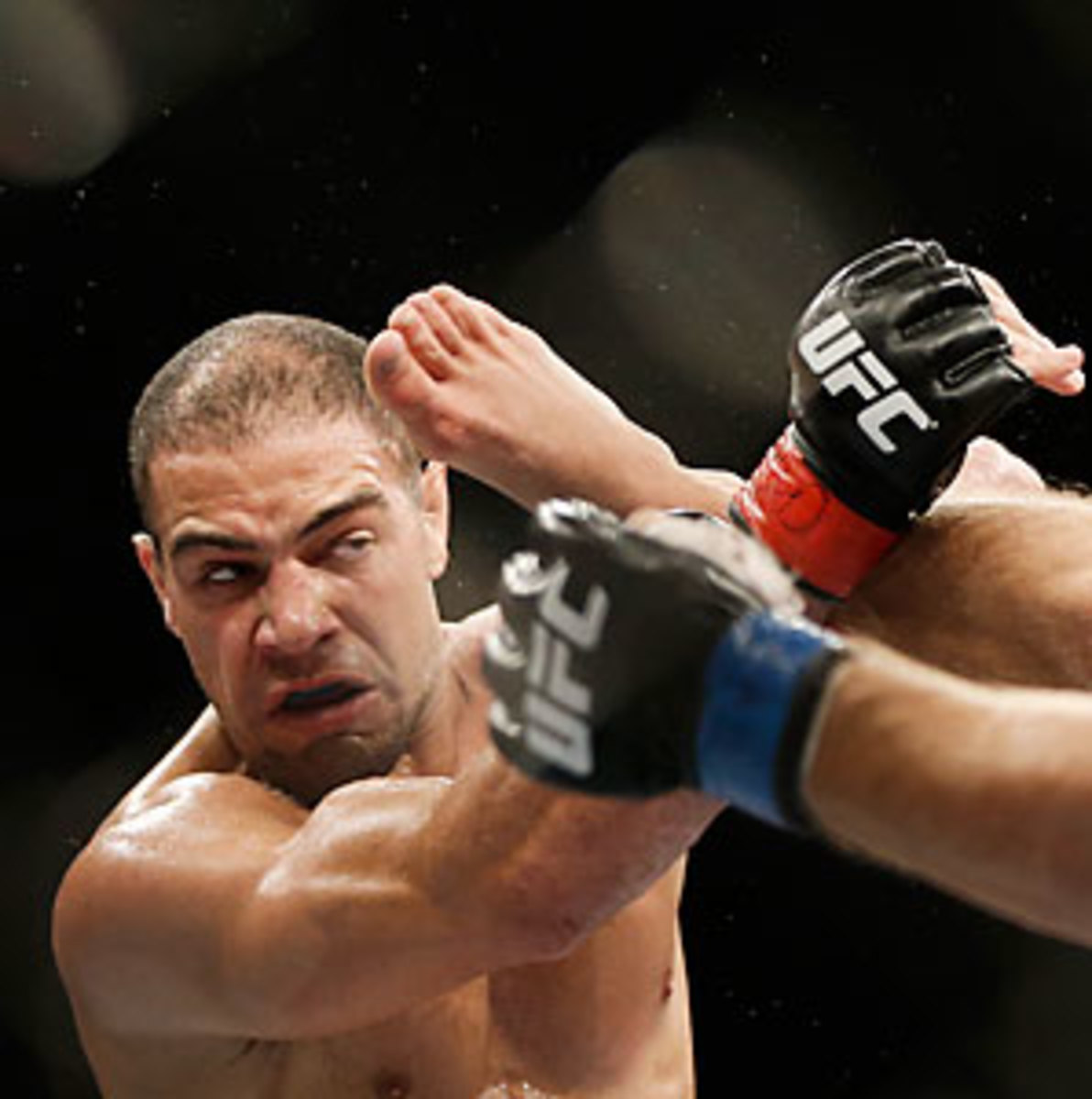 Thales Leites returned from an 18-month absence to win a unanimous decision over Tom Watson.